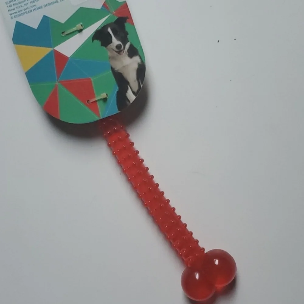 Bow Wow Pet Vanilla Scented Spike Bone Toy
